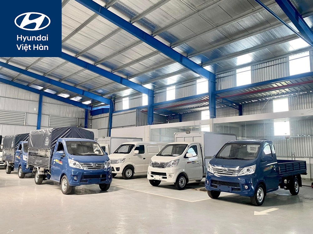 Xe tải Teraco sử dụng động cơ Mitsubishi hoặc ISUZU có chất lượng bền bỉ và tiết kiệm nhiên liệu