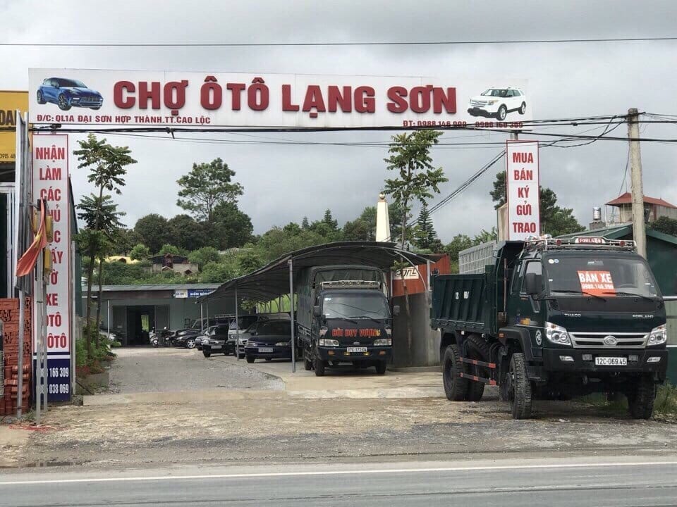 CHỢ MUA BÁN XE TẢI CŨ Ở LẠNG SƠN