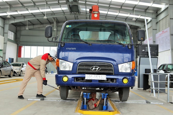 QUY ĐỊNH ĐĂNG KIỂM XE TẢI