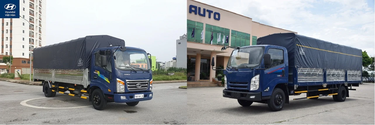 Đánh giá xe tải Tera 345SL và Đô Thành IZ350SL